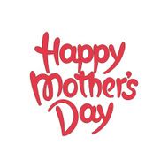 &quot;Happy mother&#039;s day&quot; hand-drawn lettering N3