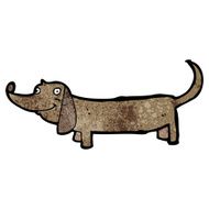 cartoon cute little dog N15