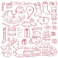 Christmas Toy Doodles