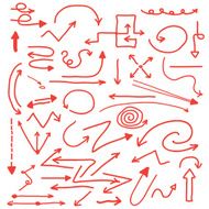 Hand Drawn Arrows N24