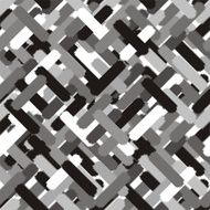Abstract seamless monochrome pattern