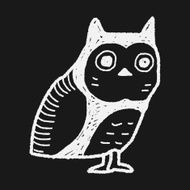owl doodle N17