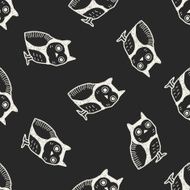 owl doodle N18
