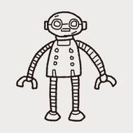 robot doodle N749