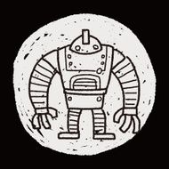 robot doodle N753