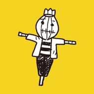 Scarecrow doodle N19