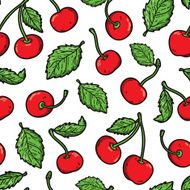 cute cherry pattern N3