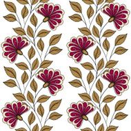 Vector seamless floral pattern N183