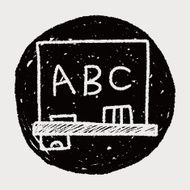doodle blackboard N16