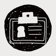 doodle id card N25