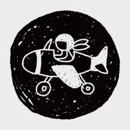 doodle airplane N25