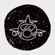 doodle airplane N26