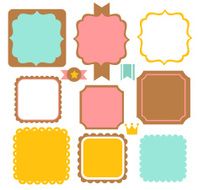 Cute Vintage Border - Vector File EPS10 N2