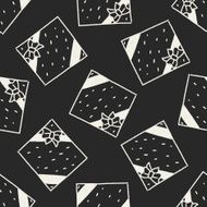 Doodle Gift seamless pattern background N12