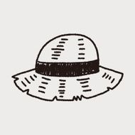 doodle Straw hat N27