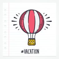 Doodle Hot Balloon
