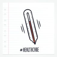Doodle Thermometer Icon