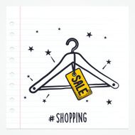 Doodle Shopping Icon