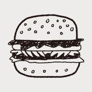 Doodle Hamburger N21