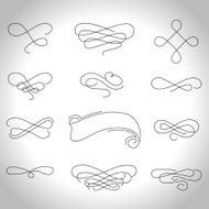 Calligraphic elements