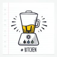 Doodle Blender Icon