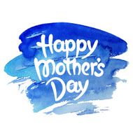 Happy mothers day hand-drawn lettering N7