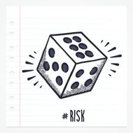 Doodle Dice Icon