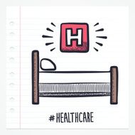 Doodle Hospital Bed