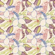 Vector seamless floral pattern N185