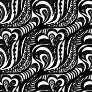Doodle seamless pencil scribble pattern-model for design of gif N4