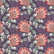 Vector seamless floral pattern N188
