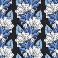 Vector seamless floral pattern N189