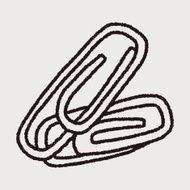 Doodle Paperclip N6