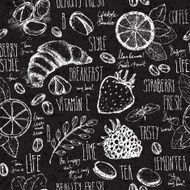 Breakfast sketched set N6