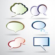 Speech bubbles N28