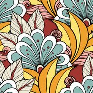 Seamless Floral Pattern (Vector) N48