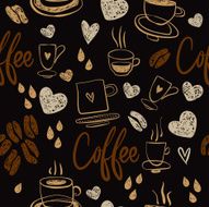 Coffee Seamless Pattern N67