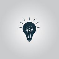 Light bulb vector icon N22