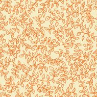 Vector seamless hand drawn natural background pattern