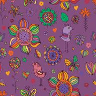 doodle seamless pattern N32