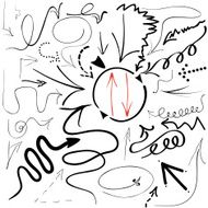 doodle arrows 01