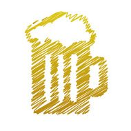 handwriting beer picture
