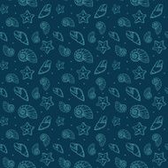 sea shells pattern N2