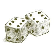 Lucky Throw - Pair of Dice