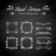 Circle floral borders N2