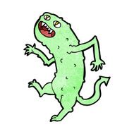 Cartoon monster N220