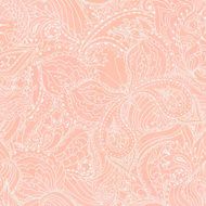 Seamless floral paisley pattern