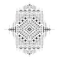 Tribal vintage ethnic background N11