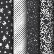 Vector seamless pattern set N4