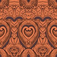 Seamless Abstract Tribal Pattern (Vector) N4